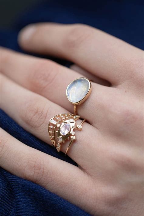 celine daoust|celine daoust moonstone faye ring.